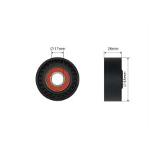 Galet enrouleur de courroie de distribution Pour MERCEDES C (W204)