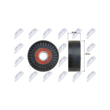 Galet enrouleur de courroie de distribution Pour OPEL ANTARA A 06-
