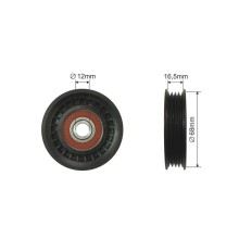 Galet enrouleur de courroie de distribution Pour TOYOTA COROLLA 91-02