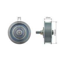 Galet enrouleur de courroie de distribution Pour TOYOTA YARIS 1.0 1.3