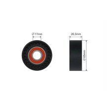 Galet enrouleur de courroie de distribution Pour VOLVO S60 II, S80 II