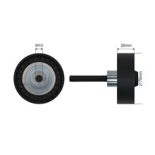 Galet enrouleur de courroie de distribution Pour VW GOLF V, VI VII