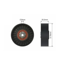 Auxiliary Idler Pulley NTY RNK-VW-004 OE Ref 028145278