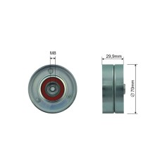 Galet enrouleur de courroie de distribution Pour VW LT 28-35 II