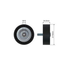 Galet enrouleur de courroie de distribution Pour DODGE CALIBER 2.0 NTY