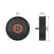 Galet enrouleur de courroie de distribution Pour KIA CEE D 06-