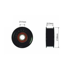 GALET ENROULEUR DES COURROIES DE DISTRIBUTION Pour MAZDA 6 02- 3 03-