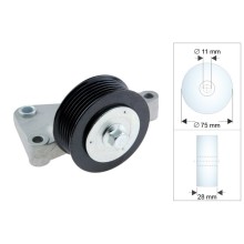 Auxiliary Idler Pulley NTY RRK-MZ-005 OE Ref L51015930A