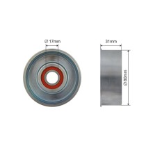 Galet enrouleur de courroie de distribution Pour NISSAN PRIMERA P12