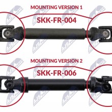 Steering Shaft NTY SKK-FR-004 OE Ref 1758288 NTY