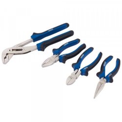 4 PIECE SOFT GRIP PLIER SET MP DRA81147