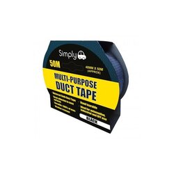 50MM*50M BLACK DUCT TAPE (MT50WAT) OE QUALITY DTB5050