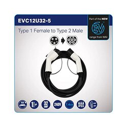32AMP 1F TO 2M5M CABLE OE QUALITY EVC12U32-5