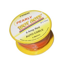 WIRING CABLE SINGLE 8AMP X 6M OE QUALITY PEAPWN686