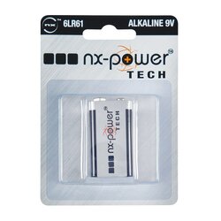 ALKALINE BATTERY (BLISTER) X1 6LR61 OE QUALITY RINNX6LR61