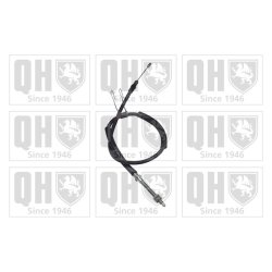 Handbrake Cable QUINTON HAZELL BC2671 OE Ref 7700812525