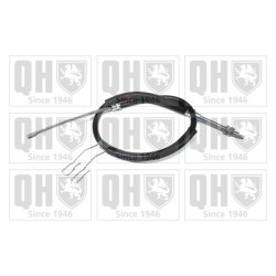 Handbrake Cable QUINTON HAZELL BC2672 OE Ref 7700812521
