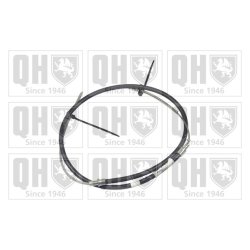 Handbrake Cable QUINTON HAZELL BC2743 OE Ref 6N0609721B QUINTON HAZELL