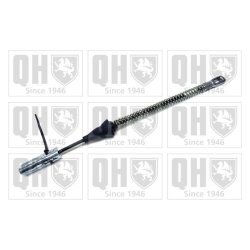 Handbrake Cable QUINTON HAZELL BC3386 OE Ref 522152