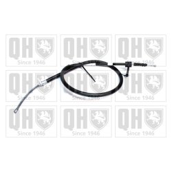 Handbrake Cable QUINTON HAZELL BC3419 OE Ref 46556688