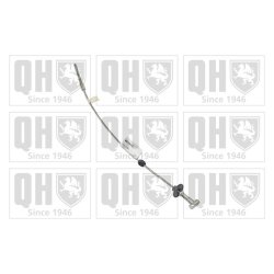 Handbrake Cable QUINTON HAZELL BC3623 OE Ref 522013 QUINTON HAZELL
