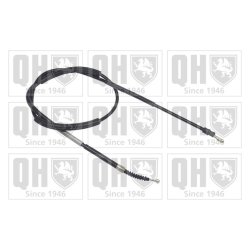 Handbrake Cable QUINTON HAZELL BC3761 OE Ref 8E0609722AF