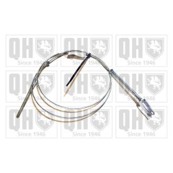 Handbrake Cable QUINTON HAZELL BC412 OE Ref 21A1706