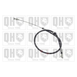 Handbrake Cable QUINTON HAZELL BC4235 OE Ref 504201378
