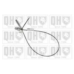 Handbrake Cable QUINTON HAZELL BC853 OE Ref DMA8648