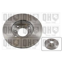 Brake Disc QUINTON HAZELL BDC3775 OE Ref 40206710 QUINTON HAZELL