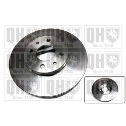 Brake Disc QUINTON HAZELL BDC4338 OE Ref 7700802232 QUINTON HAZELL