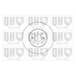 Brake Disc QUINTON HAZELL BDC5211 OE Ref 45251ST3E60 QUINTON HAZELL