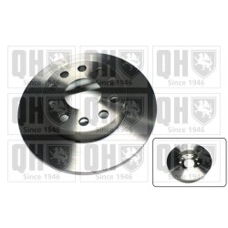 Brake Disc QUINTON HAZELL BDC5423 OE Ref 1K0615601AC QUINTON HAZELL