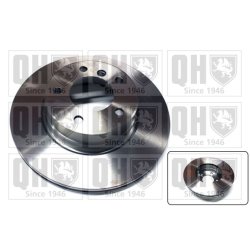Brake Disc QUINTON HAZELL BDC5457 OE Ref 34116756745 QUINTON HAZELL