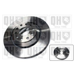 Brake Disc QUINTON HAZELL BDC5628 OE Ref 1K0615601N QUINTON HAZELL