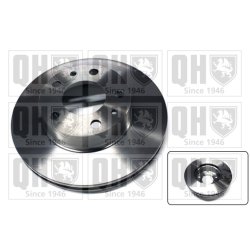 Brake Disc QUINTON HAZELL BDC5661 OE Ref 1612435180 QUINTON HAZELL