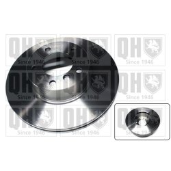 Brake Disc QUINTON HAZELL BDC5812 OE Ref 34116774875 QUINTON HAZELL