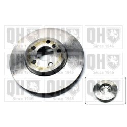 Brake Disc QUINTON HAZELL BDC6081 OE Ref 34116799351 QUINTON HAZELL