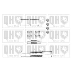 Brake Shoe Accessory Kit QUINTON HAZELL BFK203