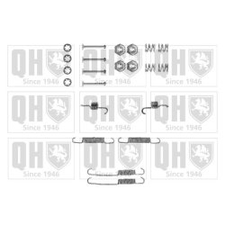 Brake Shoe Accessory Kit QUINTON HAZELL BFK272