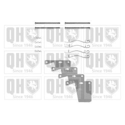 Brake Disc Pad Accessory Kit QUINTON HAZELL BFK647