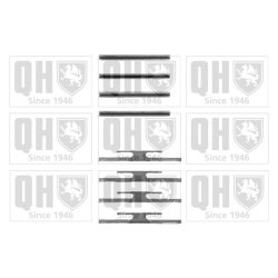 Brake Disc Pad Accessory Kit QUINTON HAZELL BFK660