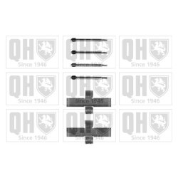 Brake Disc Pad Accessory Kit QUINTON HAZELL BFK703