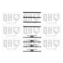 Brake Disc Pad Accessory Kit QUINTON HAZELL BFK710