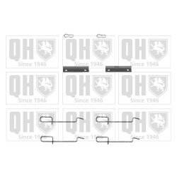 Brake Disc Pad Accessory Kit QUINTON HAZELL BFK741