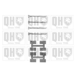 Brake Disc Pad Accessory Kit QUINTON HAZELL BFK760