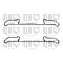 Brake Disc Pad Accessory Kit QUINTON HAZELL BFK773