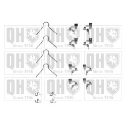 Brake Disc Pad Accessory Kit QUINTON HAZELL BFK787