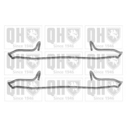 Brake Disc Pad Accessory Kit QUINTON HAZELL BFK813 QUINTON HAZELL