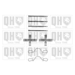 Brake Disc Pad Accessory Kit QUINTON HAZELL BFK825